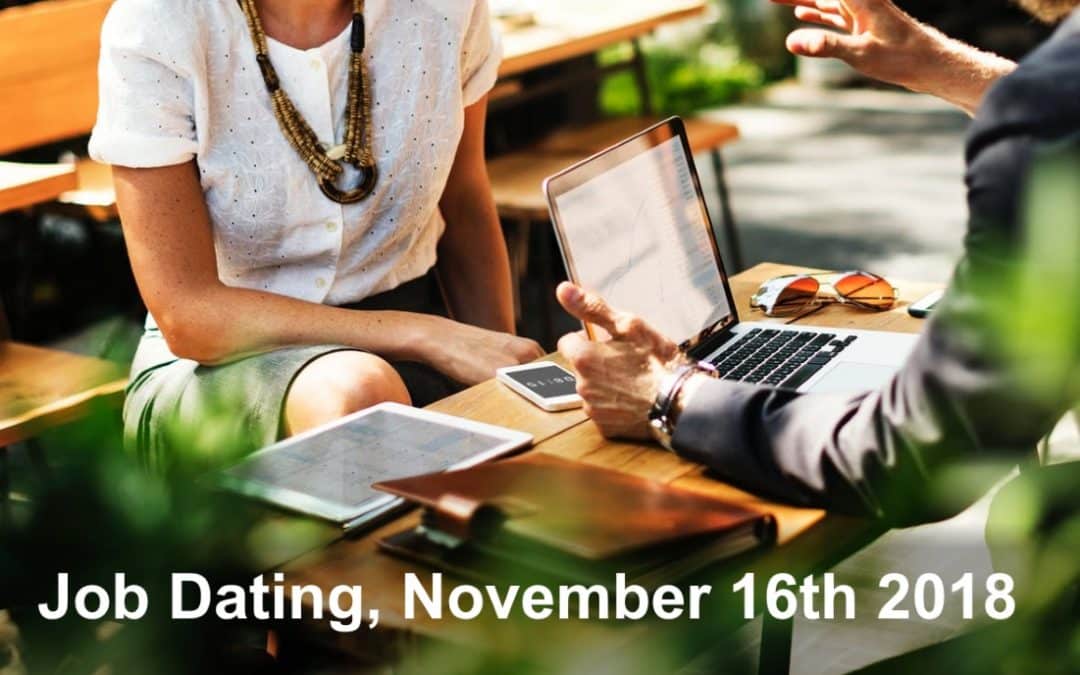 Job Dating, November 16th 2018