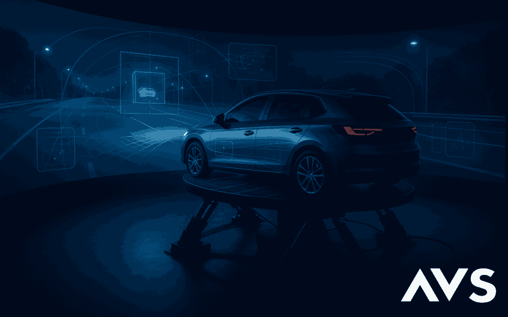 image Driving simulators immersion and realism serving ADAS validation